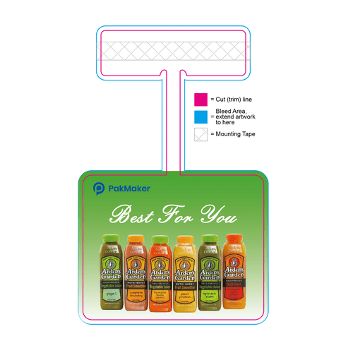 custom shelf talkers